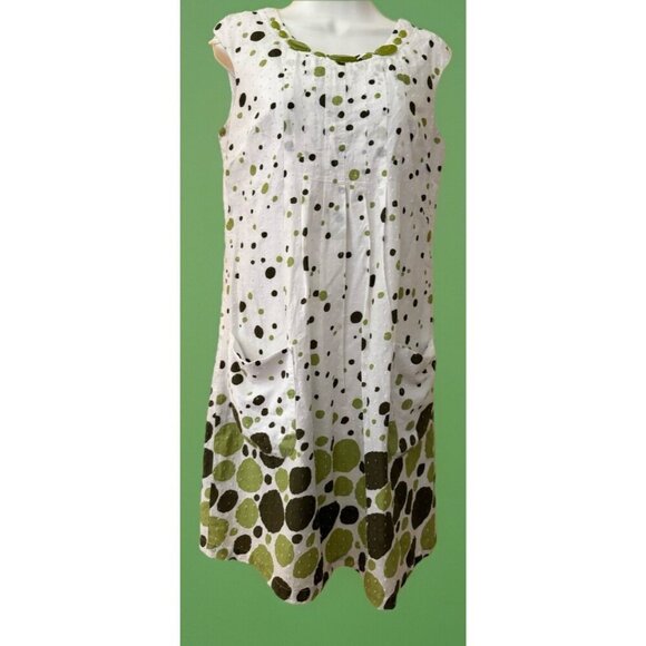 rabbit rabbit rabbit dress beaded neckline lined Sunday Best Textured Pleated - Picture 1 of 6